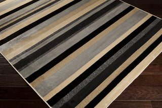 Surya Paramount PAR-1042 Light Gray Machine Loomed Area Rug Corner Shot