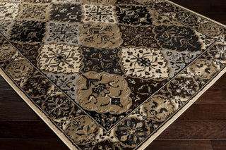 Surya Paramount PAR-1053 Chocolate Area Rug Corner Shot