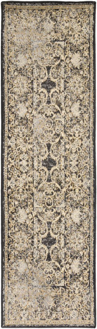 Paramount PAR-1065 Black Machine Woven Area Rug by Surya 2'2'' X 7'6'' Runner