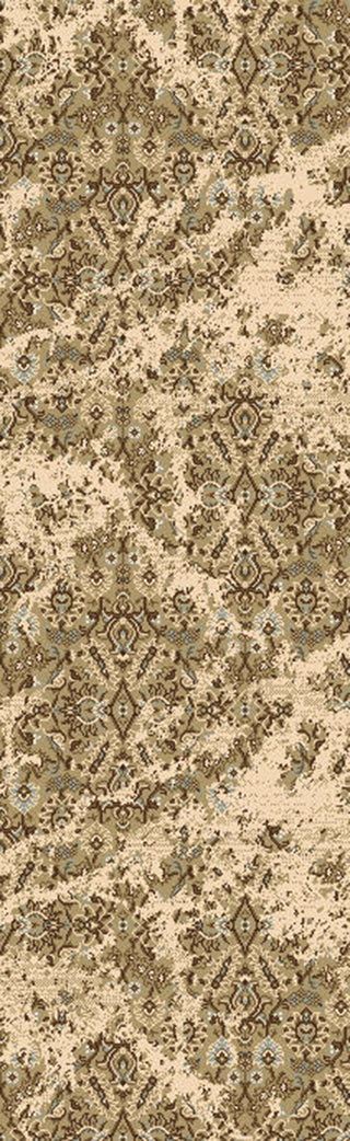 Paramount PAR-1067 Brown Machine Woven Area Rug by Surya 2'2'' X 7'6'' Runner