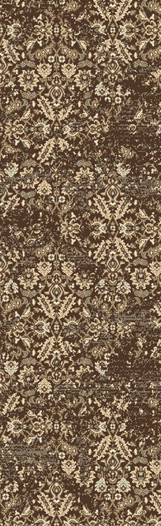 Paramount PAR-1068 Brown Machine Woven Area Rug by Surya 2'2'' X 7'6'' Runner