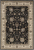 Paramount PAR-1070 Black Area Rug by Surya 5'3'' X 7'6''