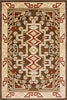 Surya Paramount PAR-1079 Dark Brown Red Sage Khaki Beige Area Rug Mirror main image