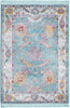 Unique Loom Paragon T-PRGN1 Aqua and Blue Area Rug main image
