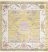Unique Loom Paragon T-PRGN1 Green Area Rug Square Top-down Image