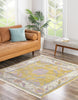 Unique Loom Paragon T-PRGN1 Green Area Rug Square Lifestyle Image
