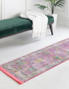 Unique Loom Paragon T-PRGN1 Pink Area Rug Runner Lifestyle Image