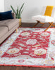 Unique Loom Paragon T-PRGN1 Red Area Rug Rectangle Lifestyle Image