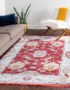 Unique Loom Paragon T-PRGN1 Red Area Rug Rectangle Lifestyle Image