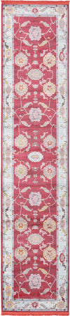Unique Loom Paragon T-PRGN1 Red Area Rug Runner Top-down Image
