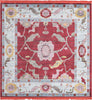 Unique Loom Paragon T-PRGN1 Red Area Rug Square Top-down Image
