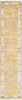Unique Loom Paragon T-PRGN1 Yellow Area Rug Runner Top-down Image