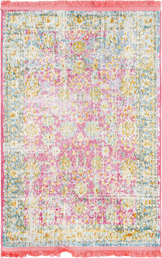Unique Loom Paragon T-PRGN4 Pink Area Rug main image