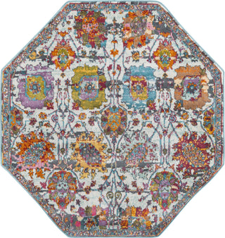 Unique Loom Paragon T-PRGN6 Multi Area Rug Octagon Top-down Image