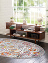 Unique Loom Paragon T-PRGN6 Multi Area Rug Oval Lifestyle Image