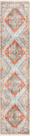 Unique Loom Paragon T-PRGN7 Salmon Area Rug Runner Top-down Image