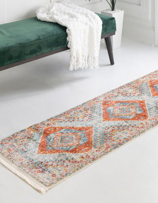 Unique Loom Paragon T-PRGN7 Salmon Area Rug Runner Lifestyle Image