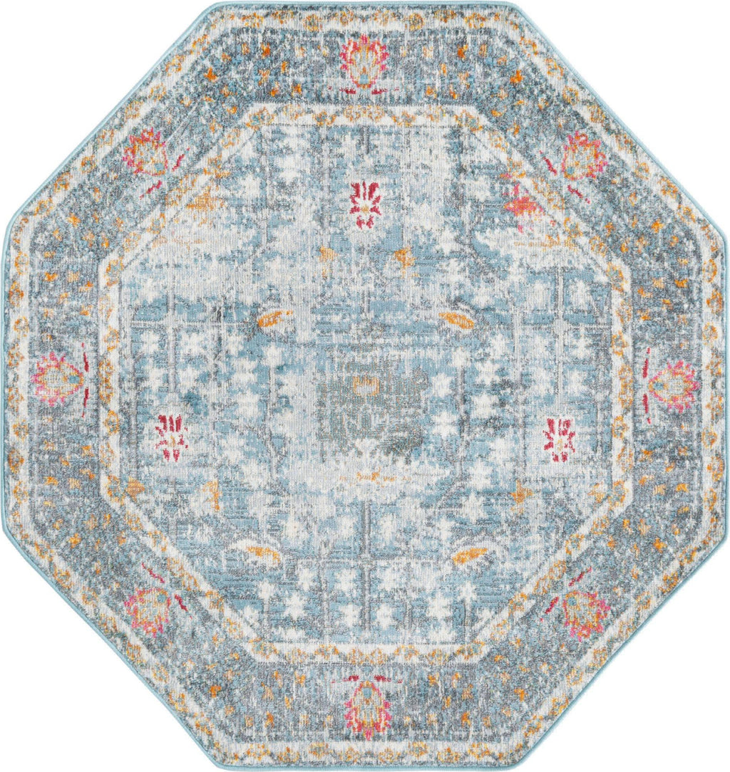 Unique Loom Paragon T-PRGN8 Blue Area Rug – Incredible Rugs and Decor