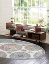 Unique Loom Paragon T-PRGN9 Cream Area Rug Oval Lifestyle Image