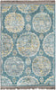 Unique Loom Paragon T-PRGN9 Gray and Blue Area Rug main image
