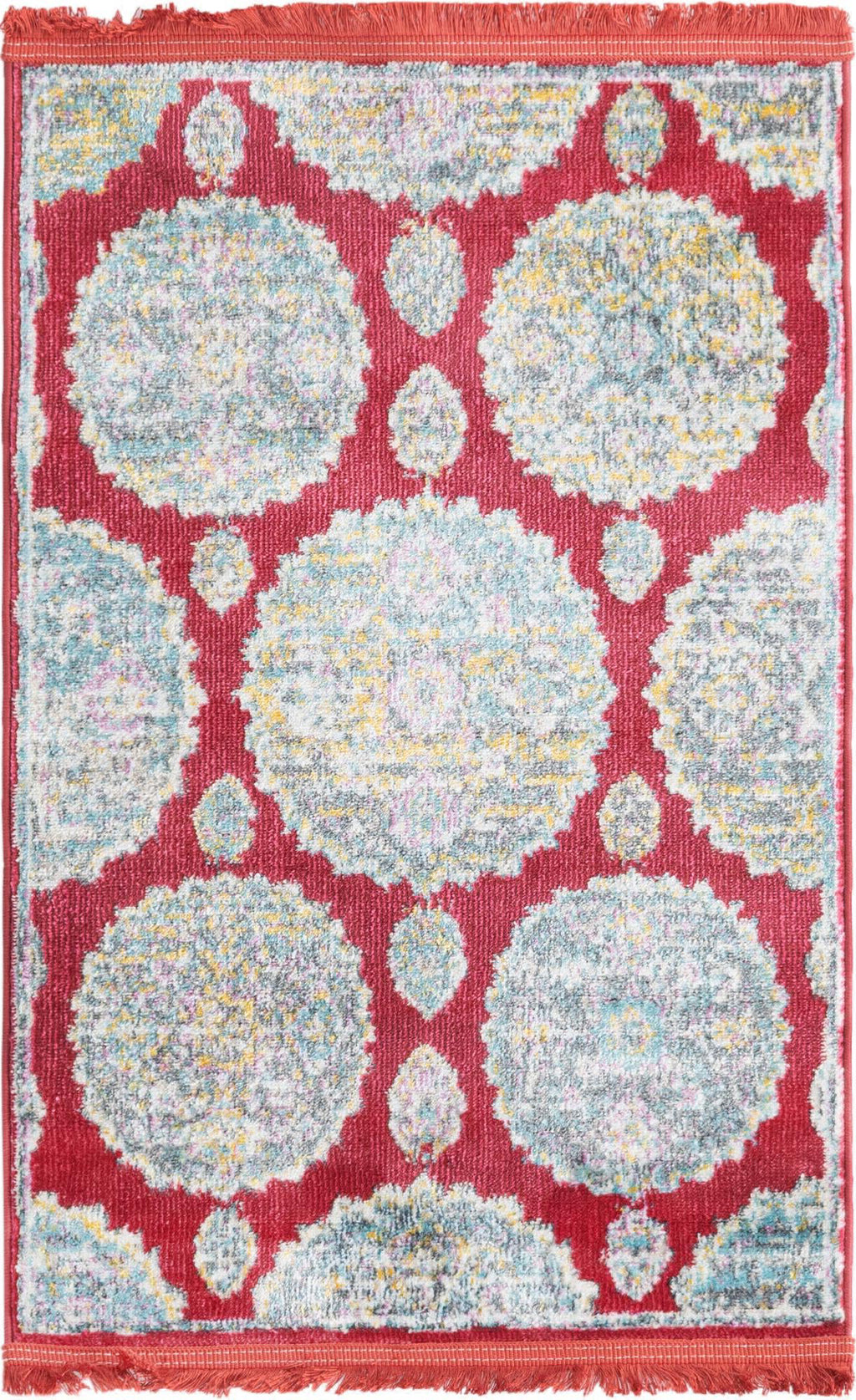 Unique Loom Paragon T-PRGN9 Red Area Rug – Incredible Rugs and Decor