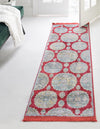 Unique Loom Paragon T-PRGN9 Red Area Rug Runner Lifestyle Image