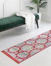 Unique Loom Paragon T-PRGN9 Red Area Rug Runner Lifestyle Image