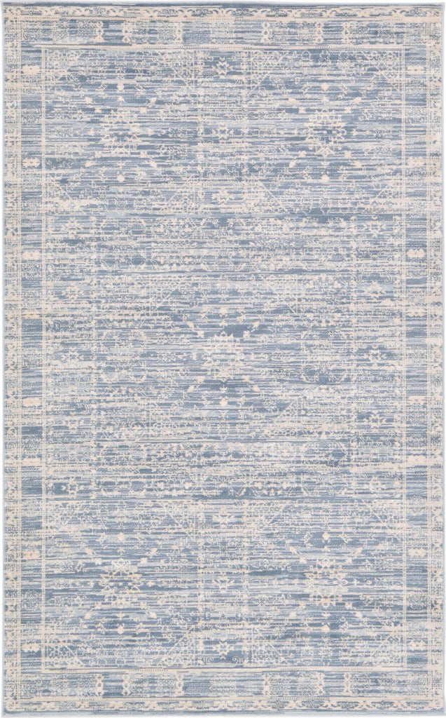 Unique Loom Paris T-G370b Blue Area Rug main image