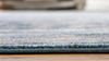 Unique Loom Paris T-G370b Blue Area Rug Rectangle Lifestyle Image