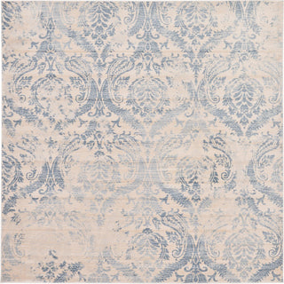 Unique Loom Paris T-G376B Blue Area Rug Square Lifestyle Image