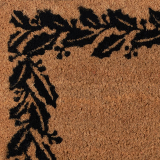 Momeni Park Holly Border PAR-5 Black Area Rug by Erin Gates Swatch Image