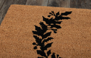 Momeni Park Holiday Laurel PAR-6 Black Area Rug by Erin Gates Corner Image