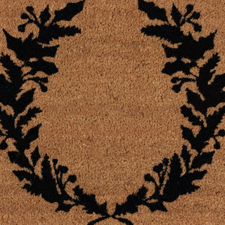 Momeni Park Holiday Laurel PAR-6 Black Area Rug by Erin Gates Swatch Image