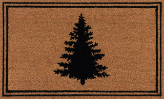 Momeni Park Evergreen Silhouette PAR-7 Black Area Rug by Erin Gates Main Image