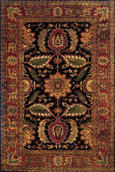 Momeni Pasha PA-03 Black Area Rug