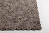 Chandra Patagonia PAT-46800 Taupe Brown Beige Area Rug Corner Shot Feature