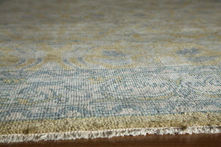 Momeni Patina PT-04 Citron Area Rug Corner Shot