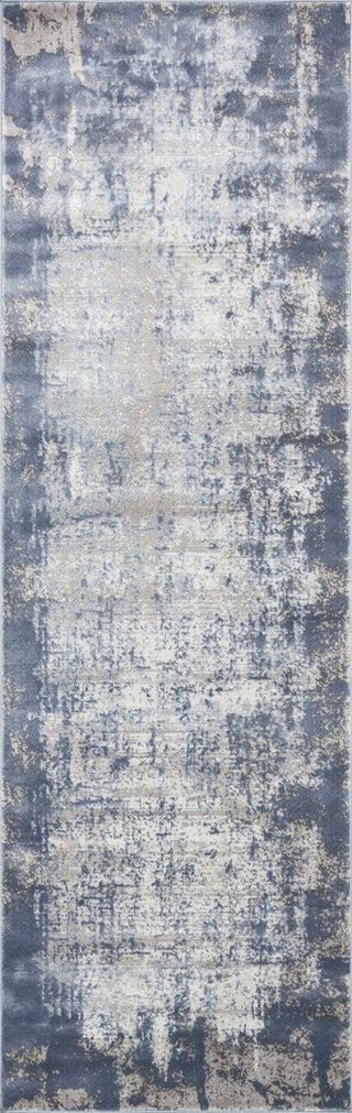 Loloi Patina PJ-01 Denim/Grey Area Rug 2'7''x 8'0'' Runner