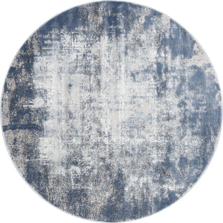 Loloi Patina PJ-01 Denim/Grey Area Rug 7'10''x 7'10'' Round