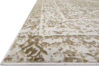 Loloi Patina PJ-03 Champagne/Light Grey Area Rug Corner 