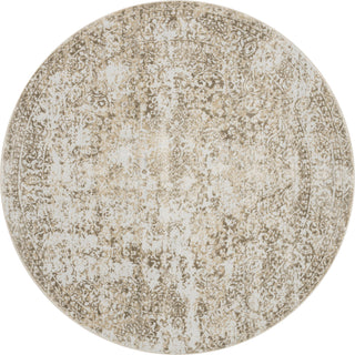 Loloi Patina PJ-03 Champagne/Light Grey Area Rug 7'10''x7'10'' Round