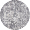 Loloi Patina PJ-03 Silver/Light Grey Area Rug 7'10''x 7'10'' Round