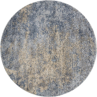 Loloi Patina PJ-05 Ocean/Gold Area Rug 7'10''x7'10'' Round