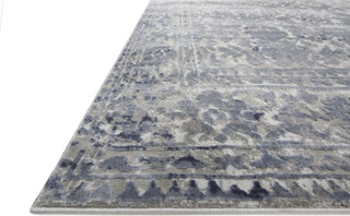 Loloi Patina PJ-06 Sky/Stone Area Rug Corner Featured