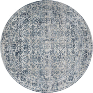 Loloi Patina PJ-06 Sky/Stone Area Rug 7'10''x 7'10'' Round