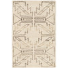 Surya Pueblo PBL-6000 Olive Hand Knotted Area Rug 2' X 3'