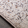 Surya Peachtree PCH-1003 Dark Brown Taupe Burnt Orange Cream Area Rug Texture Image