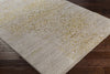 Surya Peachtree PCH-1004 Lime Taupe Burnt Orange Cream Area Rug Corner Image