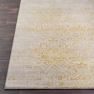 Surya Peachtree PCH-1004 Lime Taupe Burnt Orange Cream Area Rug Detail Image