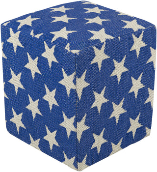 Surya Picnic PCPF-004 Blue Pouf main image